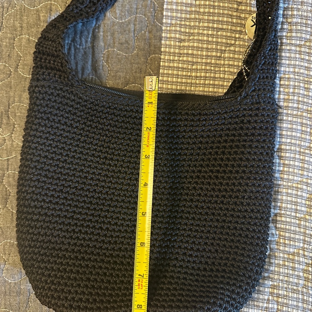 The Sak Black Knit Shoulder Bag - Picture 13 of 14